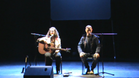 Elena and Thomas in Auditorium